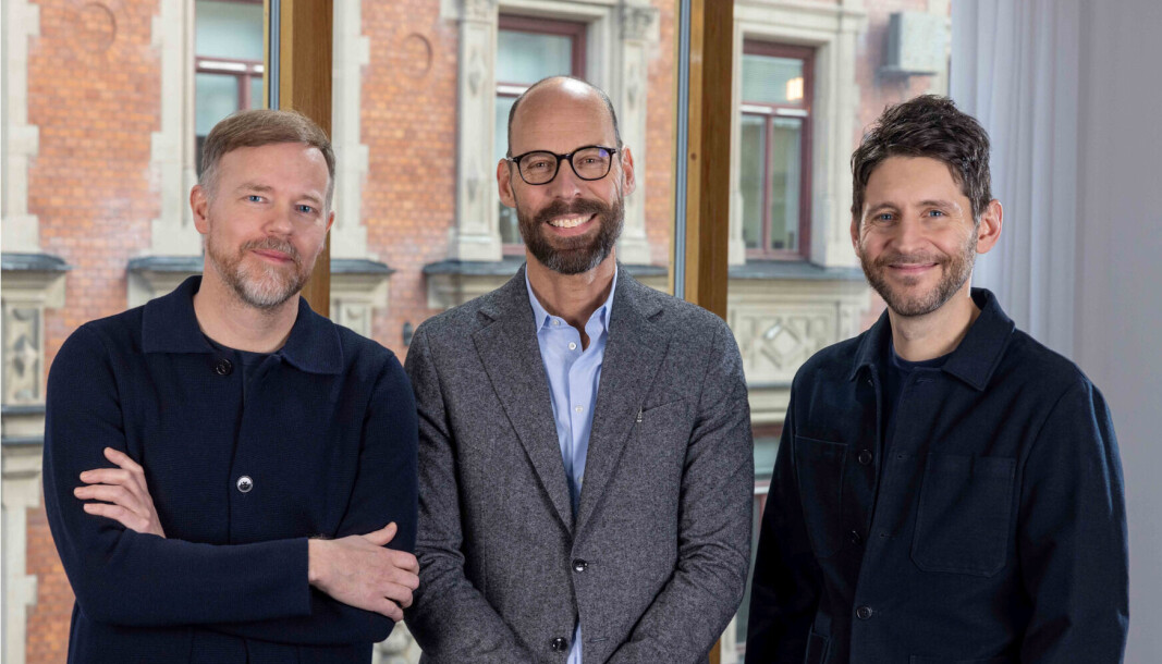 From left to right: Tobias Brandt, Peter Asplund og Herman Kipowski From left to right: Tobias Brandt, Peter Asplund og Herman Kipowski
