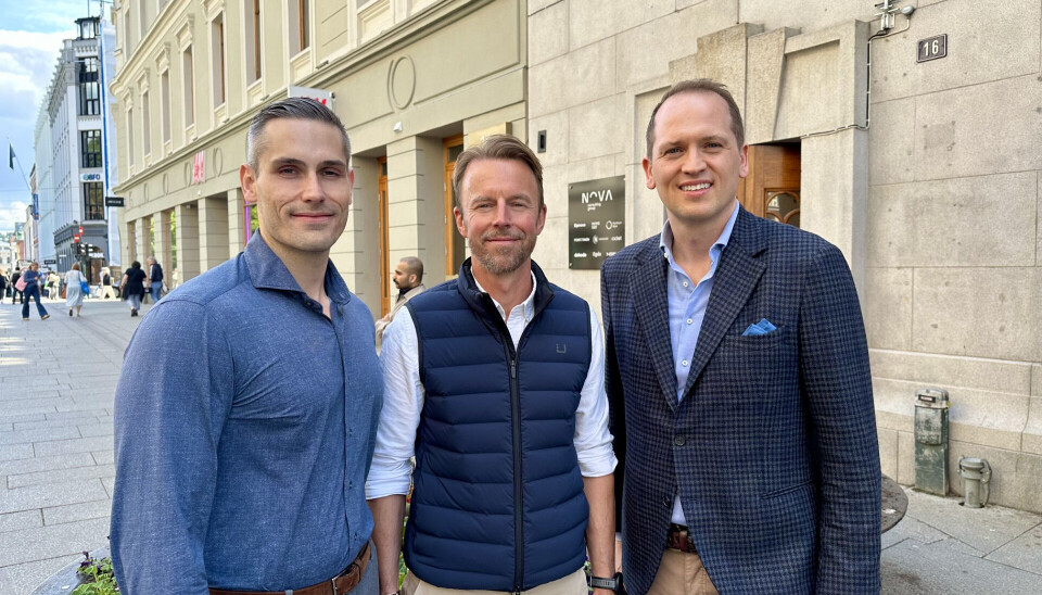 From left to right: Vegard Garder, Head of Advertising, Stefan Skogevall, Commercial Director, and Magnus Strømnes Bøe, CEO of Rocket.